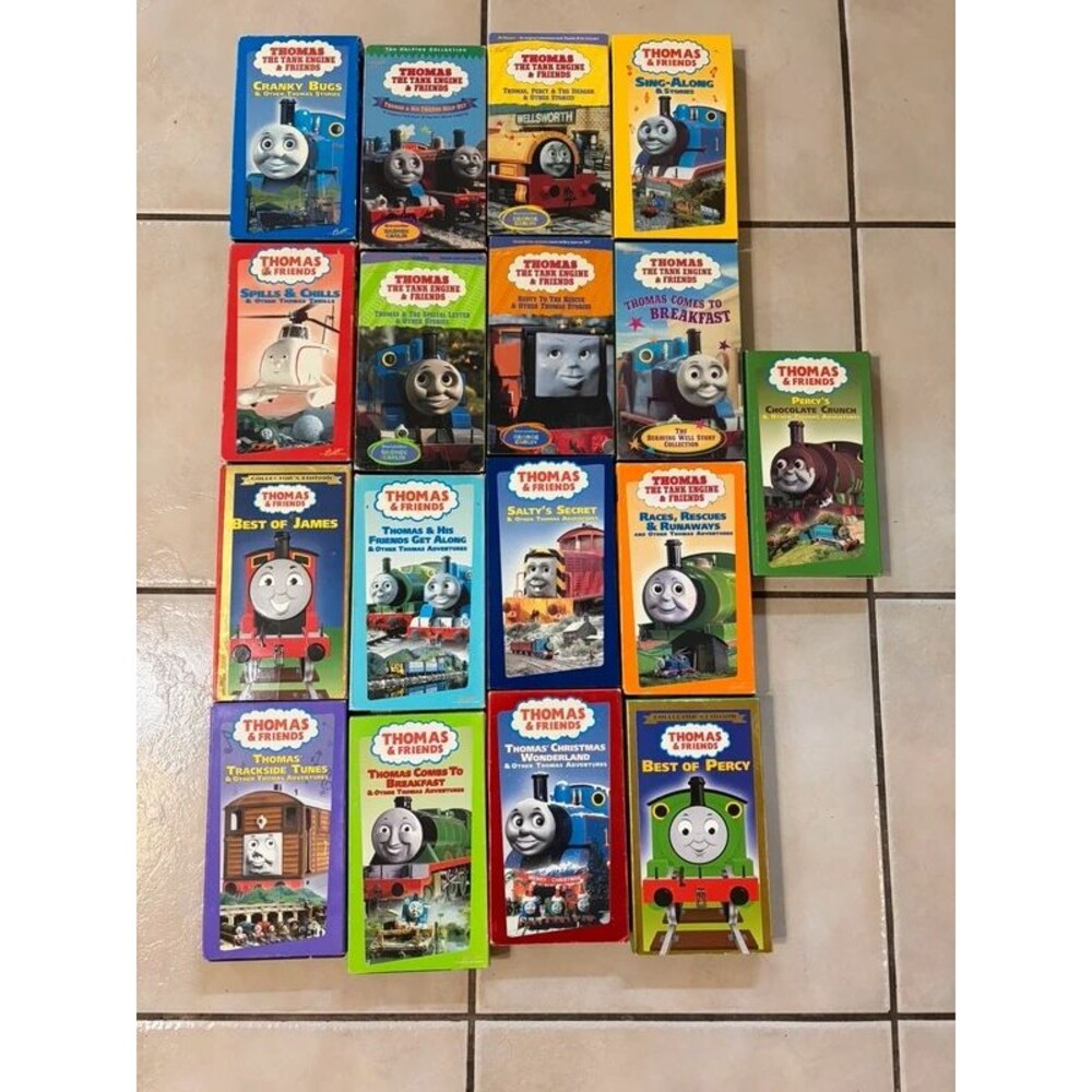 Thomas and Friends VHS 90-2000’s